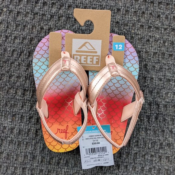 Reef Shoes Reef Little Uni Toddler Girls Sandals Size 2 Poshmark